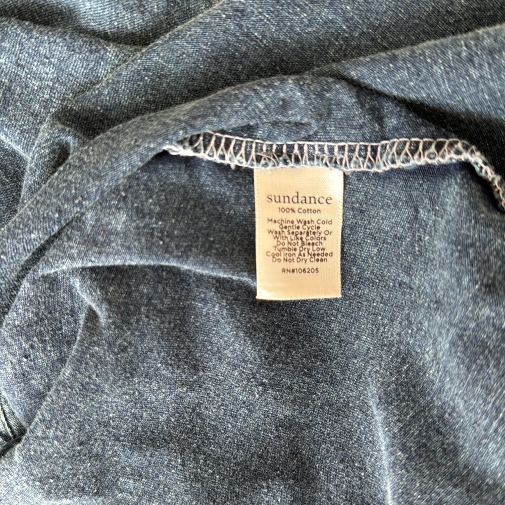 Sundance Blue Button Down Shirt - Picture 9 of 9